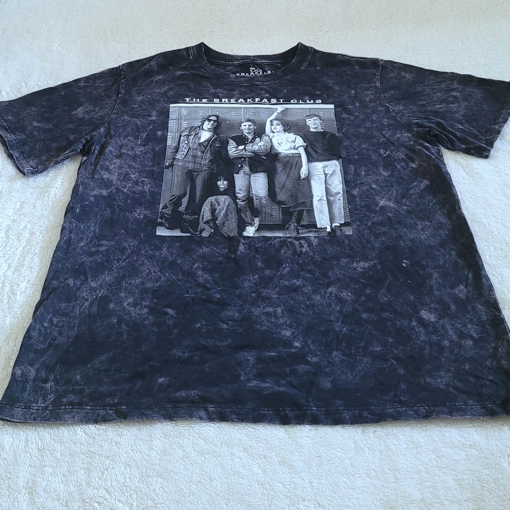 Mad😡 Engine Global🌎 LLC "The Breakfast🥞🥓 Club" Mineral Washed Tee👕 - Picture 11 of 12